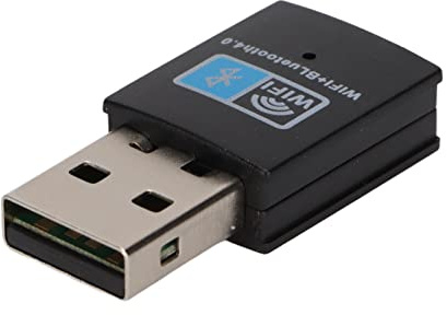 KIMISS Adaptador WiFi USB, Tarjeta de Red Inalámbrica 8723 con Tecnología 11n, Diseño Compacto para PC y Computadora Portátil, Enchufe y Conveniencia de Reproducción