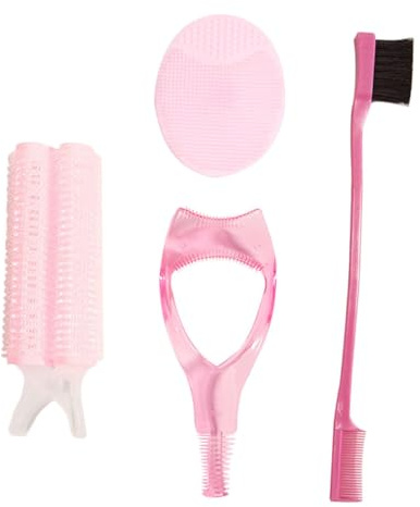 Healvian Herramientas de Belleza Maquillaje Kit Protector de Pestañas para Rímel Aplicador Portátil de Cejas y Herramientas para Pestañas para Maquillaje Diario Casa
