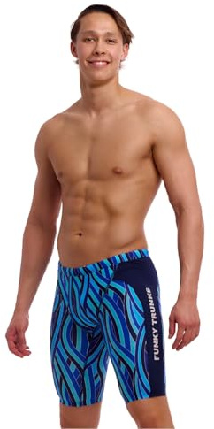 Funky Trunks Snork City Jammer Badehose Herren chlorresistent und schnelltrocknend, Größe:5