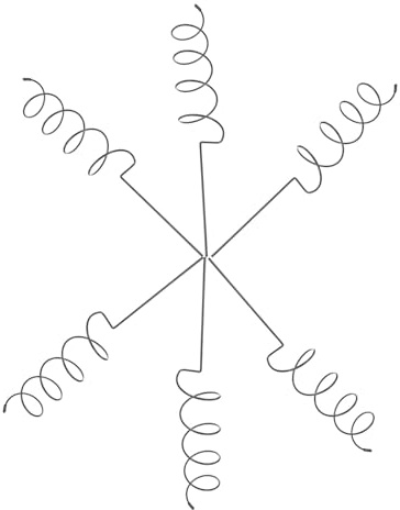 SEWACC Soportes en Espiral para Plantas 6 Piezas Varillas de Hierro Resistentes para Tallos de Plantas y Flores Soporte de Jardín Interiores y Exteriores