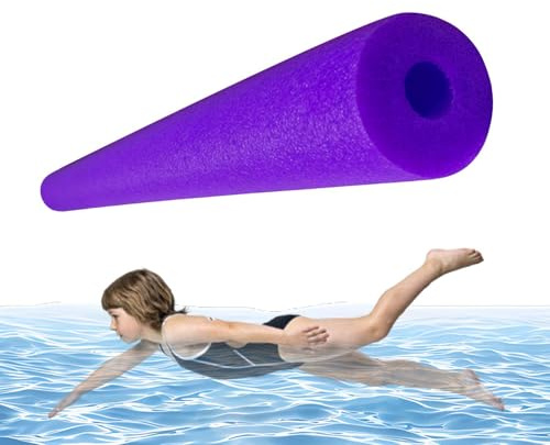 Fideos De Espuma De Colores – Flotadores De Espuma Coloridos | Tubo De Fideos para Piscina | Ayuda A La Flotación para Niños Y Adultos | Juguetes Acuáticos para Piscina, Manualidades, Deportes