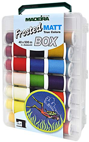 Madeira Stickgarn 8088 Frosted Matt Box