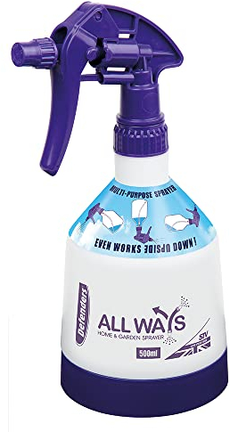 Defenders All Ways Home and Garden Sprayer Bottle – 500 ml, Multi-Use - Indoor Plants, Cleaning, Outdoor, Garden, Fertilisers, Pesticides & Weed Killers (Packaging may vary)