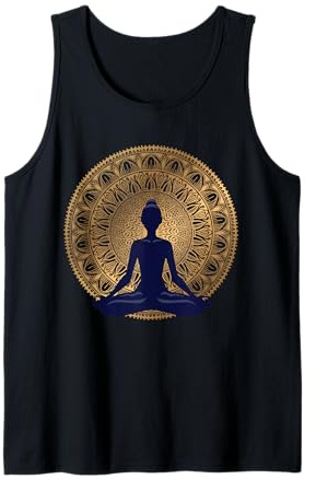 Robe Yoga vêtements de méditation Namaste Position du Lotus Débardeur