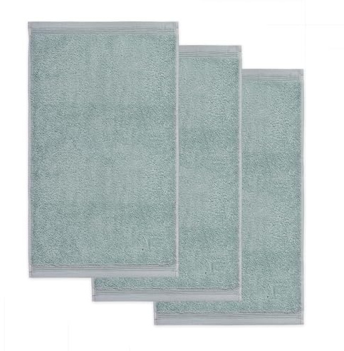 Möve Superwuschel Gästetuch 30 x 50 cm aus 100% Baumwolle, Tea 3er Set