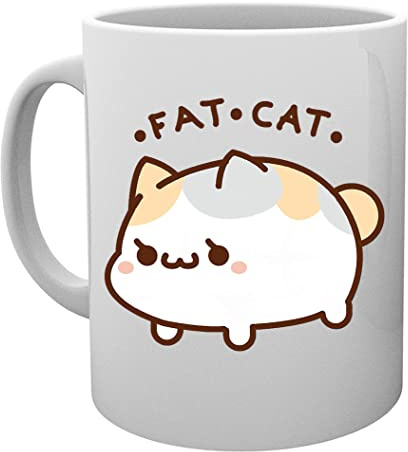 Fat Cat Becher Tasse Mug Cup