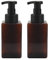 Wanjorlay Lot de 2 bouteilles de savon en mousse - 450 ml - Rechargeables - Pour les mains - En plastique - 450 ml