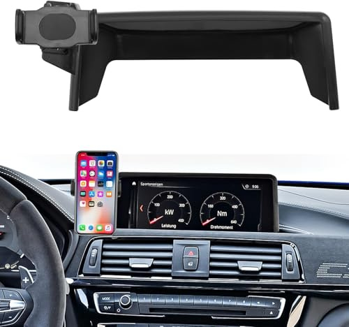 TTCR-II Soporte teléfono automóvil Compatible con BMW X1 F48/X2 F39 | Accesorios Movil Actualización X1 F48 2016-2019/X2 F39 2017-2019 Soporte para 8.8-Inch Tablero 360°Giratorio Apoyo teléfono
