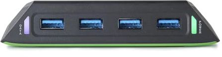 PowerA Hub USB de 4 Puertos de 5 Gbps para Xbox Series X|S, USB 3.2, alimentación de CA, Base Pesada, Licencia Oficial