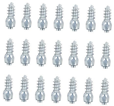GARVALON Schraub Reifenstollen 100 Stück aus Hartem Metall Rutschfeste Winter Radspikes für Auto Motorrad Fahrrad Schuhe Platzsparend und Vielseitig Einsetzbar