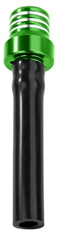 Tunejoy Tubo di Sfiato per Tappo del Serbatoio del Carburante per Moto in Alluminio per ATV Quad Pit Dirt Bike Motociclette Verde
