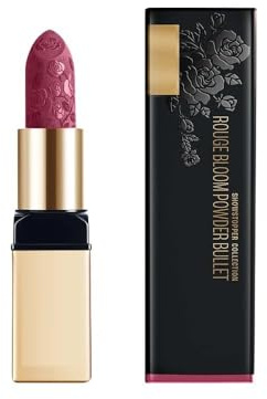 Rouge Bloom Powder Matte Bullet, High Impact matte finish, weightless & long-lasting up to 10hrs, infused with vita rose for smooth & moisturised lips, blurs lip lines - Pink Tulip, 4 g (Pack Of 1)