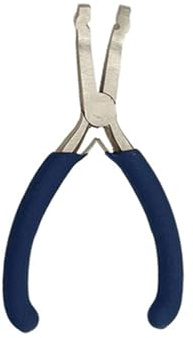 Pinze ergonomiche per gioielli a becco rotondo, strumento di precisione per perline e lucidatura, per artigiani di precisione, gioielli, perline, pinzette