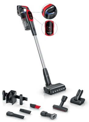 Bosch Unlimited 9 ProAnimal Aspirador de Mano BBS931PET Rojo