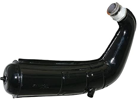 cyclingcolors Auspuff Schalldämpfer Motorrad Roller Moped Auspuffrohr kompatibel mit mbk motobécane 40 50 41 51 88 noir