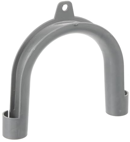 Mikikit Washing Machine Quick Installation Drain Hose Hook Holder U-Shaped High Reliability for Washer Drain Hose Guide Dishwasher