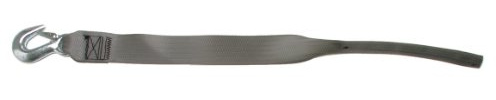 BoatBuckle F07674 2 x 20' Winch Strap with Tail End, Gray