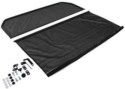 Aperta Windschott passend für Volkswagen Käfer (1970-1972) 15 100% Passgenau OEM Qualität Schwarz Windstop Windabweiser