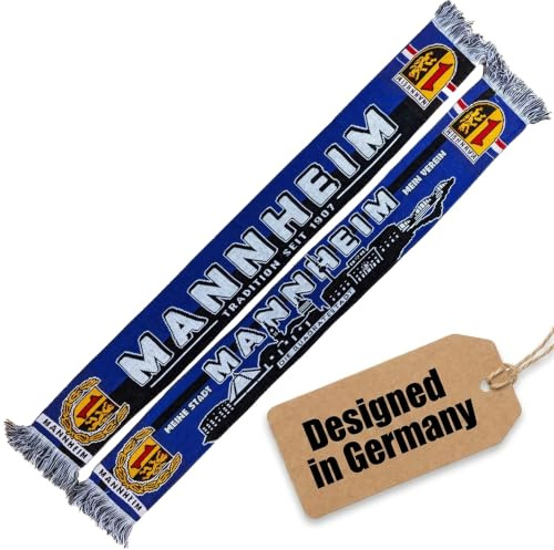 Generisch Mannheim Schal, Fanschal, Fussballschal