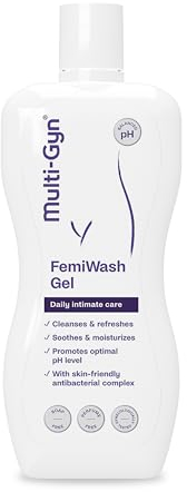 Multi-Gyn FemiWash Gel - Intimate Wash - for Daily Intimate Care - Maintain a Healthy Intimate Area - Ph Balance Soap-free microfoam Intimate Wash Lotion for Women - 220 ml
