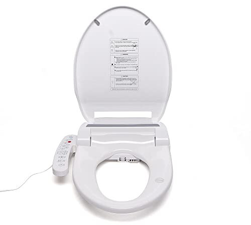WC-Bidet-Sitze, Elektrisch Toilettendeckel Bidet Sitz mit Dusch und Massage-Modus, WC Bidet Aufsatz Toilettensitz, Elektronischer Smart Bidet Toilettensitz für Hotel, Haus