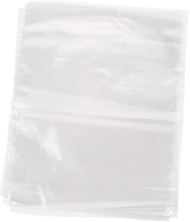 MUSISALY 200stücke Schrumpffolie Beutel Wickelbeutel Aus Klarem Material Pro Packung Flachemund Für Seifen Kerzen Gläser Und Andere Verpackungszwecke