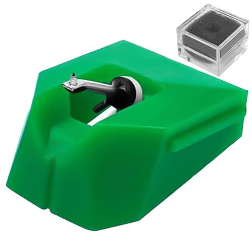 Ago di ricambio per giradischi, ago di ricambio per audio a punta ovale, accessori per registratori retrò, attrezzatura per registrazione musicale, accessori per dj per compleanni, matrimoni, Natale