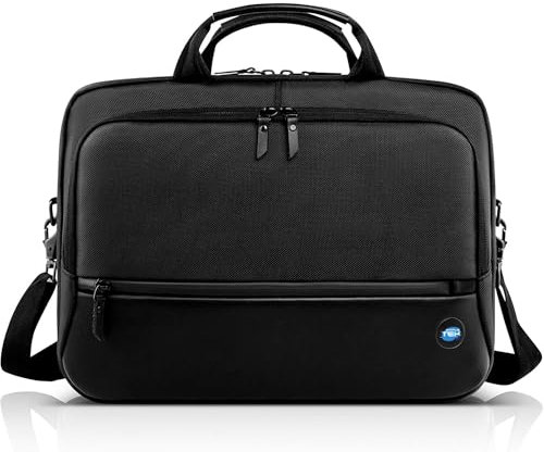 SIMPLETEK - Premier Briefcase PE1520C Bag | Dell Compatible - Laptops, Notebooks and Ultrabooks | For 12-16 Notebook (8DXNC) (Refurbished), Black, 15.6 pollici
