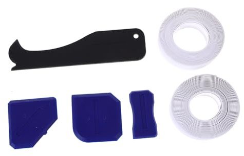 Gadpiparty 6pcs Seam Sealing Tools Kit Glue Spatula Glue Cleaning Tool Sealant Remover for Tiling