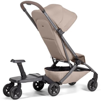Joolz Aer2 Mitfahrbrett - Trittbrett mit abnehmbarem Sitz | One-Click-Befestigung, kompakt faltbar, freiem Zugang zur Bremse - Bis 20 kg belastbar -Kompatibel mit Joolz Aer2 Kinderwagen