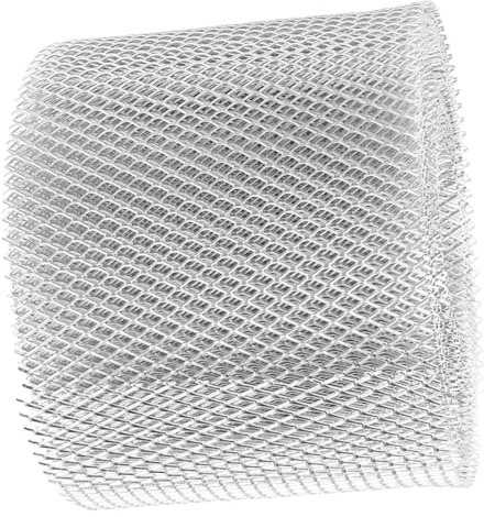 Gutter Guard Mesh for Rainwater Protection Stainless Steel DIY | Silver Finish, Easy Installation and Versatile Fit, Gutter Leaf Guard Mesh Protection for Outdoor Drainage