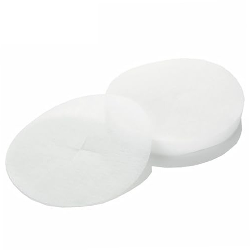 Feuilles absorbantes d'huile 7, 9 pouces Papier absorbant l'huile de cuisine Feuilles filtrantes rondes pour friteuse de qualité alimentaire 100 pièces pour papier cuisson pour filtre friteuse