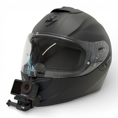 Action Cam Chin Mount für Motorradhelme (Set, Scorpion EXO-1400 EVO 2)