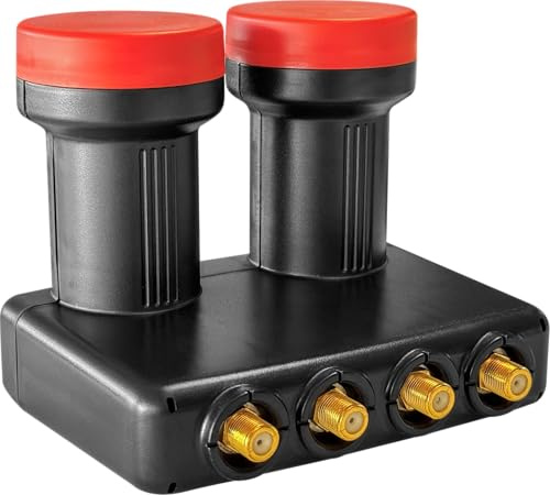 Megasat Diavolo Monoblock Quad LNB 0,1 dB, 40 mm