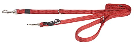 ROGZ HLM11-C Utility Leine/Snake, M, rot