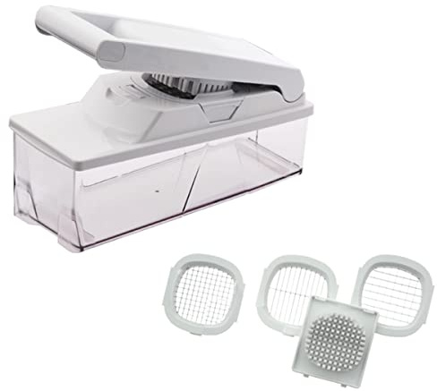 Louis Tellier N2994 Coupe des Konstar/Mandoline avec Bac + 3 Couteaux