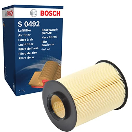 Bosch 0 Car Air Filter - Separates Particles from the Air Intake - Moisture-resistant plus High Tensile Strength