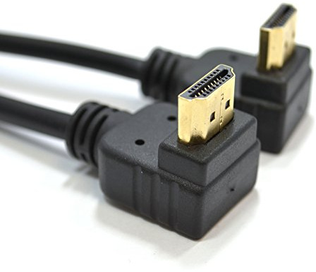 kenable 90 Degrés Droit Angle HDMI Cordon Vers 90 Droit Angle Haute Vitesse 1080p TV câble 5 m [5 mètre/5m]