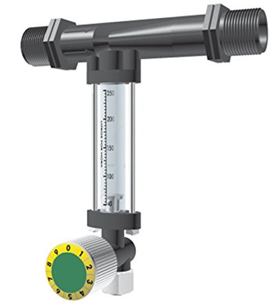 Inyector Venturi 25Ø 3mm con llave dosificadora