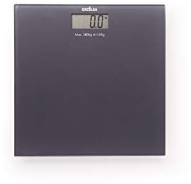 Excelsa SPA - Báscula eléctrica para Personas (30 x 30 cm), Color Gris