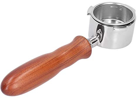 Porta filtro senza fondo 51mm, supporto espresso professionale senza pressione per macchina da caffè espresso