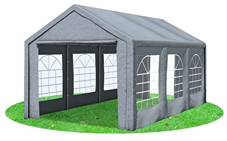 Stabilezelte 3x6m Partyzelt, Classic PRO PE GRAU