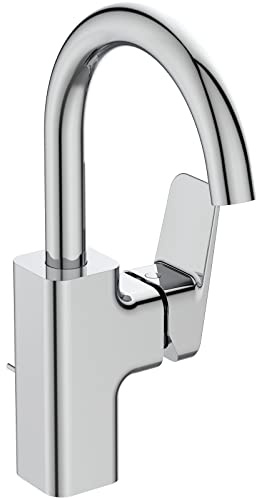 Ideal Standard Miscelatore, Misti, Cromato, Bocca Alta Tubolare - con Piletta