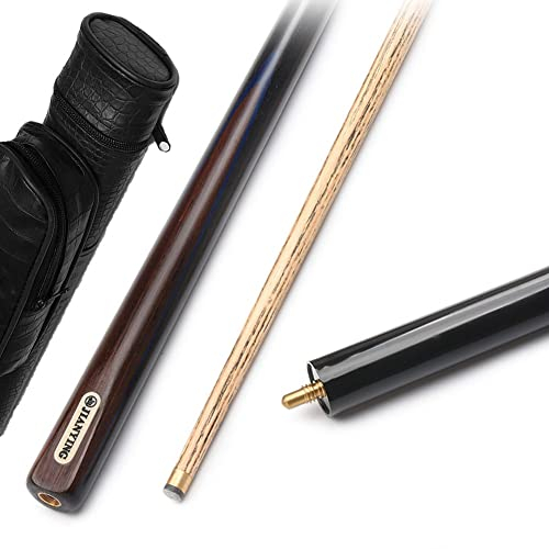 Billard Queue billard queue spitzen 3/4 geteilter professioneller handgefertigter Billardschlägerkopf 10,3 mm 57 Zoll stabile Übertragungsleistung zarter hochwertiger Schläger 0415(Color:C)