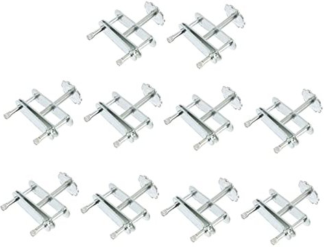 VILLFUL 10pcs Waterproof Clip Reusable Reuseable Flow Control Tubing Clamps Adjustable Hose Clamp Spring Hose Clamp Stainless Hose Clamps C Clamp Small Clamps Bolt Stop Tool