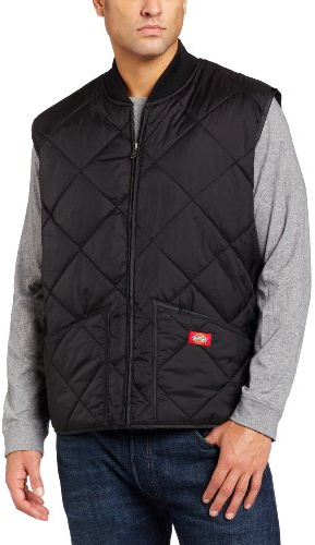 Dickies, Homme, GILET MATELASSÉ EN LOSANGES, noir, XL