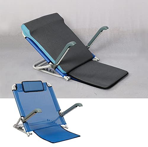 TEmkIn 57 cm breite Bettrückenlehne, Rückenstütze für das Sitzen im Bett, verstellbare Bettkeilstütze, Rückenlehne, Lordosenstütze, Bettrückenlehne für ältere, gelähmte Patienten
