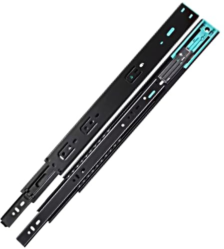 Guide per Cassetti, Guide Lineari Scorrevoli, Guide Laterali a Estensione Completa con Cuscinetti a Sfera, 1 Coppia di Guide per Cassetti, Guide Metalliche per Mobili, Guide per Cassettiere(40cm/15.7i