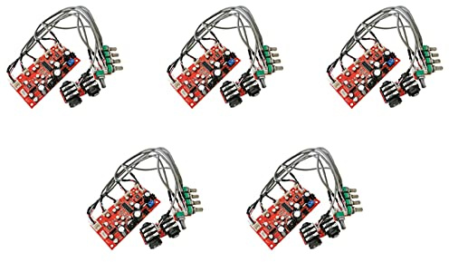 Giwnhvx 5X DC 12V 24V PT2399 Digital Mic Audio Amplifier Board Karaoke Plate Reverb Preamplifier Reverberator OP275 Op Amp