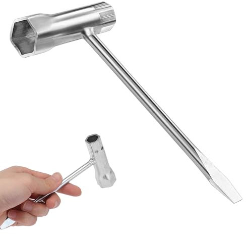 ZFRITP Chiave Candela Moto a T - Bussola per Rimozione/Installazione per Scooter, Motociclette, Tosaerba, Accessorio per Motosega